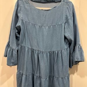 Denim float Zara dress